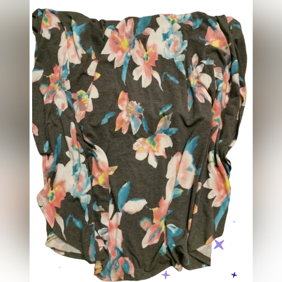 Floral Addie Maxi Skirt with pockets (M) - Picture 6 of 6